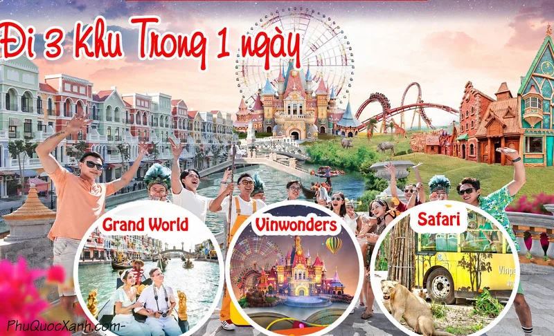 Bắc đảo là khu vực tập trung nhiều tổ hợp vui chơi, nghỉ dưỡng và trải nghiệm hiện đại phù hợp cho gia đình, nhóm bạn.